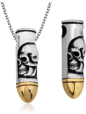 Inure Jewelry Gümüş Kurşun Kolye