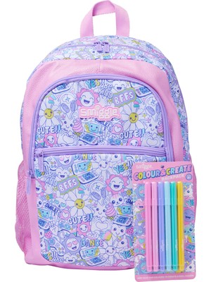 Smiggle Play Zone Dıy Pembe Sırt Çantası – Kalem Hediyeli