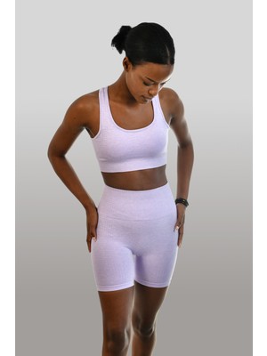 gymphoenix Milano Lila Bra Şort Takım