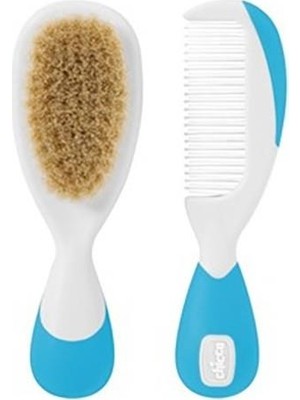 Flamex Fırça ve Tarak Seti 0 Ay+ Mavi 017