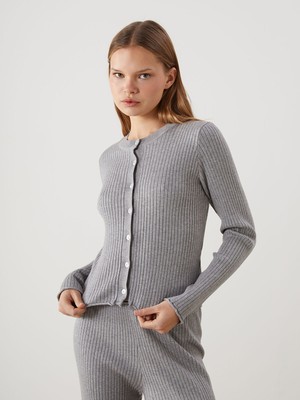 Lc Waikiki Yeni Sezon Bisiklet Yaka Kadın Triko Hırka