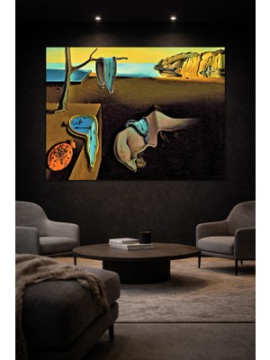 Artease Salvador Dali Belleğin Azmi (1931) Kanvas Tablo