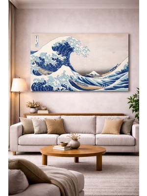 Artease Katsushika Hokusai Büyük Dalga (1825) Kanvas Tablo