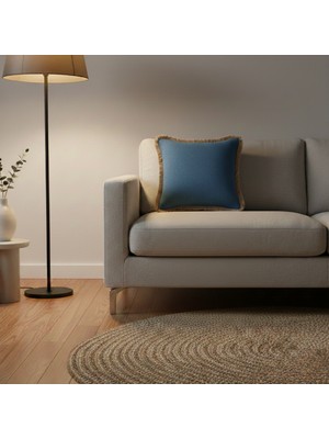Dyris Modern Püsküllü Dekoratif Minder Kılıfı – Şık ve Minimal Tasarım