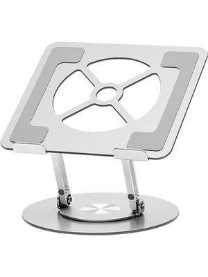 Brf Taşınabilir Katlanabilir Folding Alüminyum Notebook Stand Alüminyum Ayarlanabilir Açı ve Katlanabilir Portatif Rahat Kullanım 11 Inç 17 Inç Dizüstü Bilgisayar ve Laptop Stant | S13