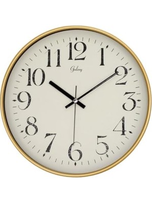 Brf 30 cm Gerçek Cam Sessiz Mekanizma Duvar Saati