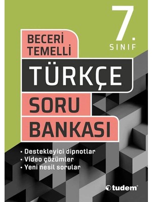 Brf 7. Sınıf Türkçe Beceri Temelli Soru Bankası