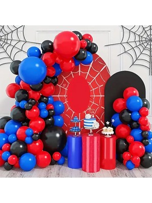 Balonsan Örümcek Baskılı Balon Seti
