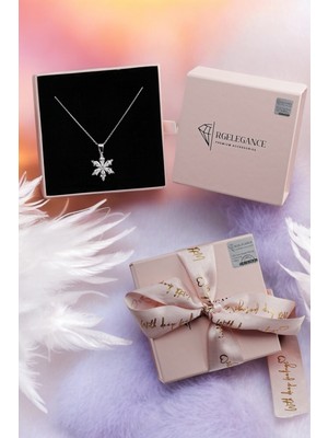 Normadia 925 Ayar Gerçek Gümüş Lotus Çiçeği Şanslı Kadın Kolye