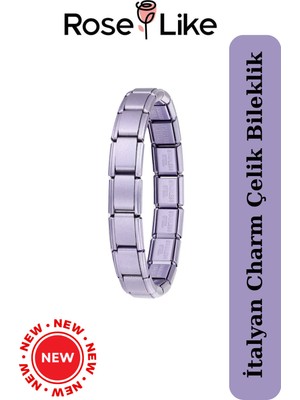 Normadia Mor Charm Bileklik, Şık ve Zarif Takı, Yazısız Tasarım