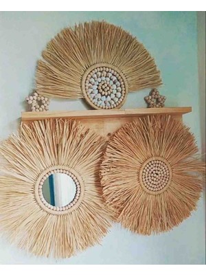 Deniz Kabuklu Bohem Duvar Süsü