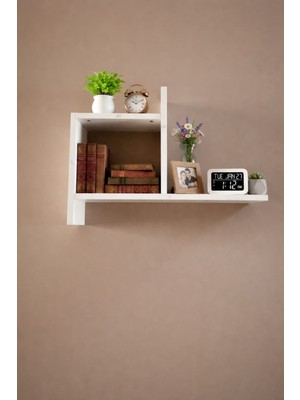 Rafixa Modern Geometrik Duvar Rafı Model 126