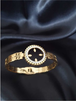 Normadia Kadın Çeyrek Taşlı Kelepçe, 18 Cm, Şık ve Zarif Takı