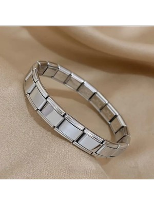 Normadia Minimalist Italyan Charm Bileklik, Şık ve Zarif Tasarım