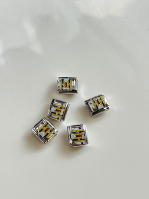 Normadia Italyan Çelik Charm, Nomi Taraftar, Şık ve Kaliteli Takı Parçası