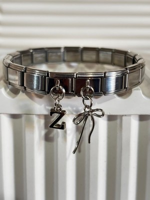 Normadia Z Harfli Şık Çelik Bileklik, Charm Detaylarıyla Tarzınıza Zarif Dokunuş