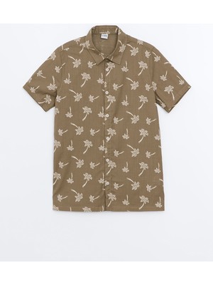 Lc Waikiki Yeni Sezon Desenli Erkek Çocuk Gömlek