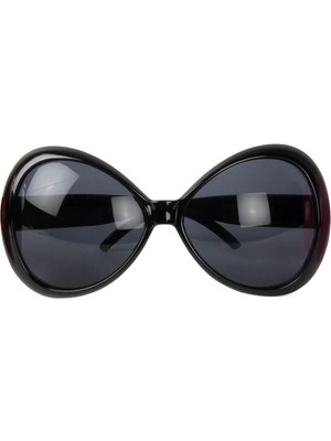 Buğz 70 Li Yıllar Siyah Renk Nostalji Yeşilçam Parti Gözlüğü 15X7 cm