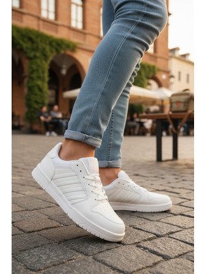 Enoch Noch Ortopedik Şerit Detaylı Ultra Hafif Sportif Ayakkabı