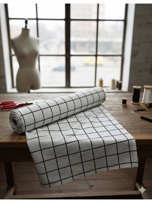 Voddi 1 Metre Baskılı Kumaş | Nevresimlik-Çarşaflık-Astarlık | EN:240 cm Ranforce (1 Metre) %70 Pamuk