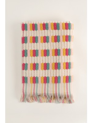 Cadeluz Meira Doğal Pamuk Yüz Havlusu