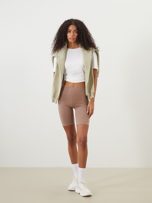 Lc Waikiki Yeni Sezon Beli Lastikli Kadın Spor Şort Tayt