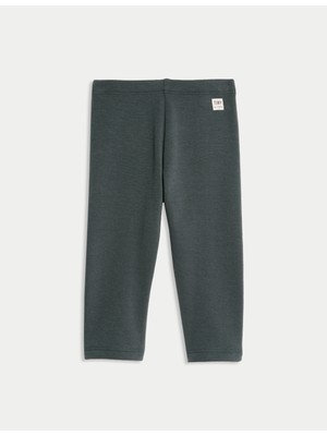 Marks & Spencer Pamuk Karışımlı Astarlı Tayt