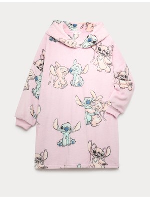 Marks & Spencer Lilo & Stitch Polar Kapüşonlu Sweatshirt (5-16 Yaş)
