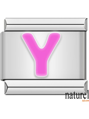 Normadia Şık Italyan Paslanmaz Çelik 9mm Charm, Zarif Takı Aksesuarı