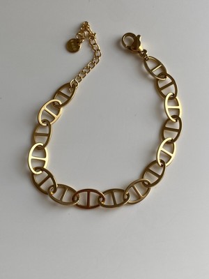 Normadia Şık Ince Çelik Bileklik, Parlak ve Dayanıklı, Jade Tasarımı