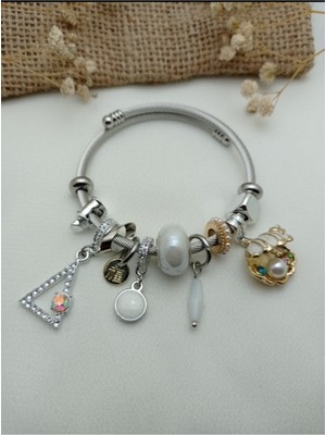 Normadia Şık Çelik Bileklik, Zarif ve Dayanıklı Takı Tasarımı