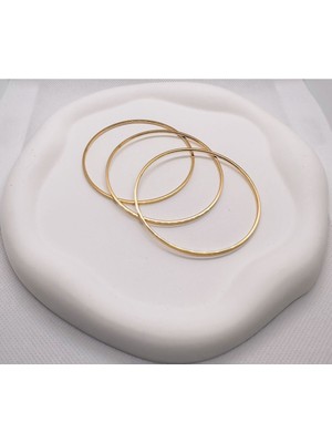 Normadia Şık Gold Çelik Bileklik, Zarif ve Modern Takı Tasarımı