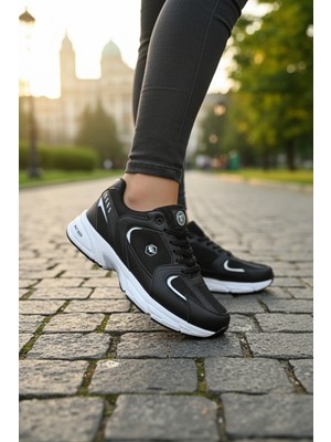 Enoch Ortopedik Panelli Tasarım Yüksek Taban Sportif Ayakkabı