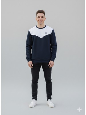 Fumex Fümex Unisex Oversize 3 Iplik Şardonlu Sweatshirt - Premium Kalite Penye - Kışlık