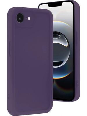 Alem Iphone 16E Kılıf Viera Silikon - Mor