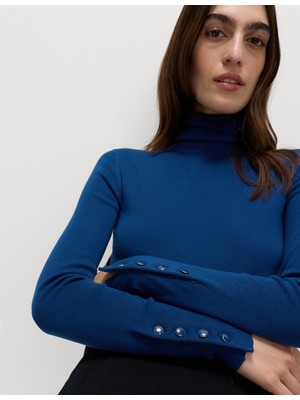 Marks & Spencer Fitilli Balıkçı Yaka Kazak