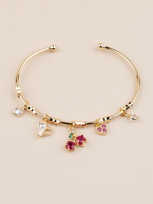 Normadia Şık ve Ayarlanabilir Kiraz Motifli Bileklik, Zarif Aksesuar Seçeneği