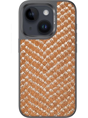 Alem Venco Iphone 15 Viper Kapak - Kahverengi