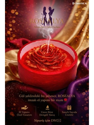 First Rose | El Yapımı Mum