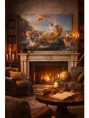 Artease Raffaello Sanzio Galatea'nın Zaferi (1745) Kanvas Tablo