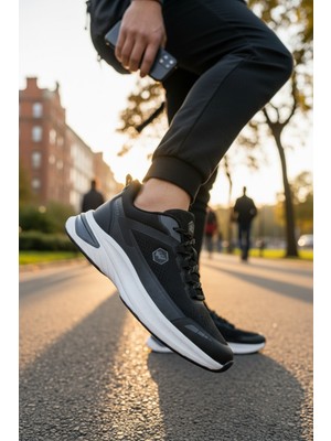 Enoch Ortopedik Ultra Hafif Fileli Yüksek Taban Performans Ayakkabısı