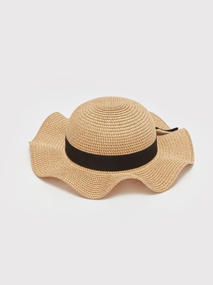 Lc Waikiki Yeni Sezon Hasır Kız Çocuk Fötr Şapka