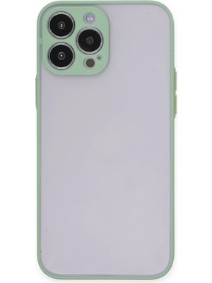 Alem Iphone 15 Pro Max Kılıf Montreal Silikon Kapak - Açık Yeşil