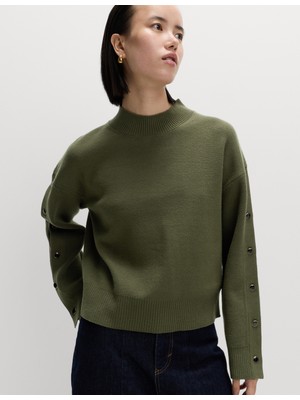 Marks & Spencer Soft Touch Düğme Detaylı Triko