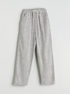 Lc Waikiki Yeni Sezon Beli Lastikli Müslin Erkek Çocuk Pantolon