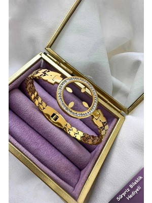 Normadia Şık Çelik Çeyrek Takılan Kelepçe Bileklik, Zarif ve Dayanıklı Tasarım