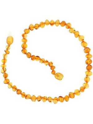 Inure Jewelry Bebek Damla Kehribar Diş Kolye