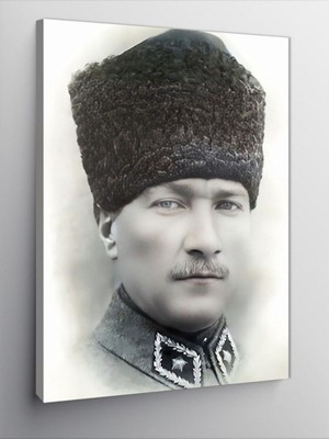Mushen Studıo Kanvas Tablo Mustafa Kemal Atatürk