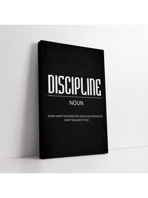 Mushen Studıo Risk Temalı Motivasyonel Ofis Için Kanvas Tablo