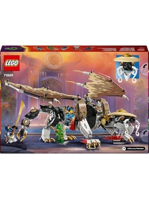 Usta Ejderha Egalt 71809 – 8 Yaş ve Üzeri Kız ve Erkek Çocukları Için Lloyd, Sora, Nya, Ras ve Cinder Minifigürlü Oyuncak Yapım Seti, Çocuklar Için Doğum Günü Hediyesi (532 Parça)